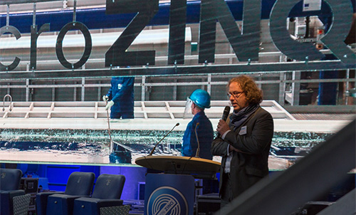 Opening van 7 m microZINQ® installatie in Hagen